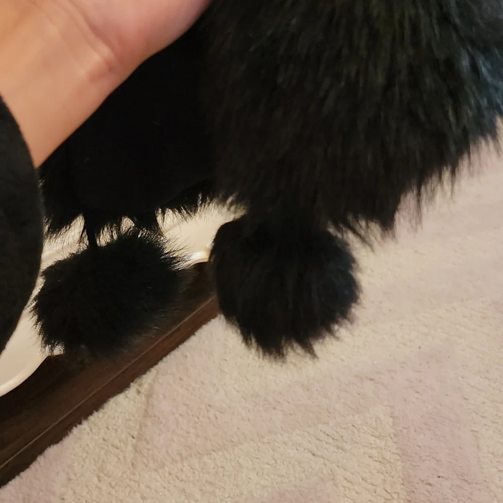 Gap kids faux fur hat size L-XL